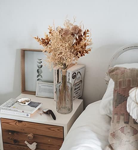 Beige Silk Artificial Flowers for Vase Home Decor