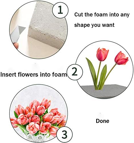 CCINEE Dry Floral Foam Bricks Pack of 5