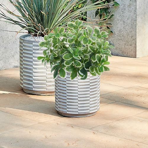 GTIDEA Artificial Shrubs Real Touch Silk Plants 2pcs