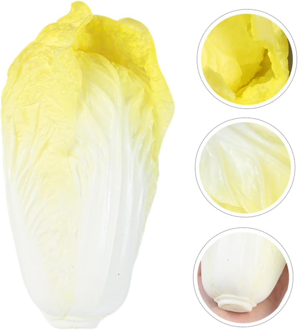 Realistic Artificial Chinese Cabbage Kitchen Decor Ornament