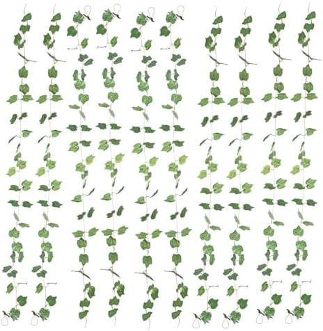 91 Foot 12 Strands Artificial Grape Vine Garland for Home Wedding Party