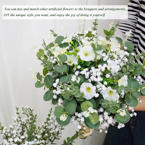 54PCS Long Artificial Babys Breath Flowers for Decorations
