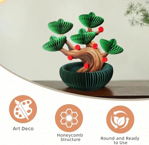 Honeycomb Fortune Tree Bonsai Desktop Decoration