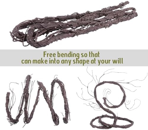 118 Inch Flexible Artificial Tree Vines Wall Hanging Wreath