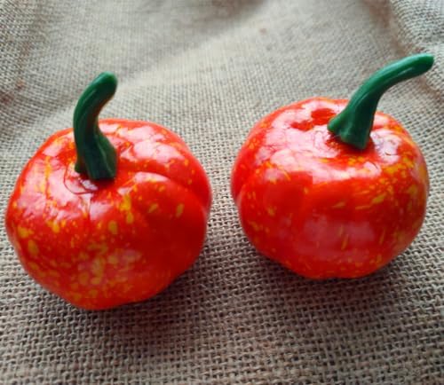 Ebonee Artificial Mini Pumpkins Halloween Decoration 12 Pack