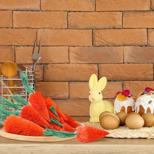 12 Pcs Multisize Artificial Carrots Easter Decor