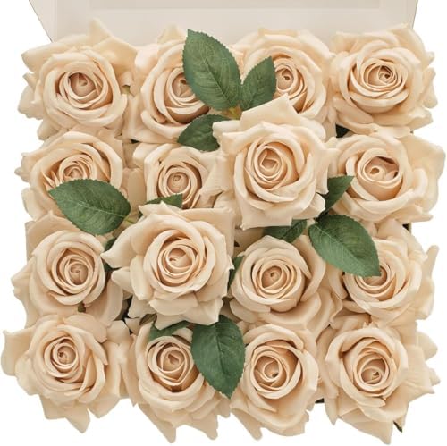 Exotic Dried Flower Bouquet Rose Box 16Pcs Artificial Flowers