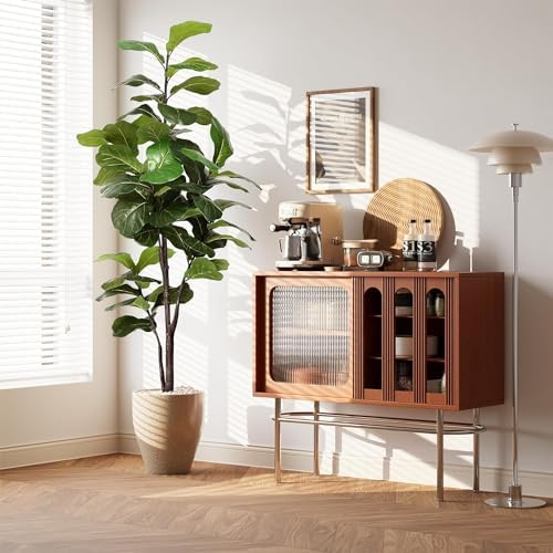 6FT Fiddle Leaf Fig Artificial Tree with Pot
