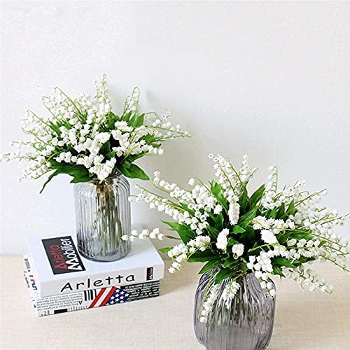 Tinsow 20 Pcs Artificial Lily of the Valley Flowers Bundle