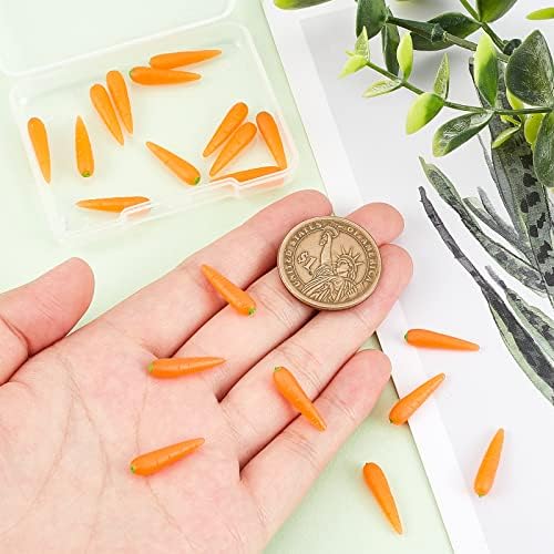OLYCRAFT 30pcs Mini Artificial Carrots for Home Decor