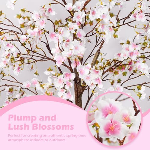 Cherry Blossom Tree 6FT Artificial Pink Indoor Decor