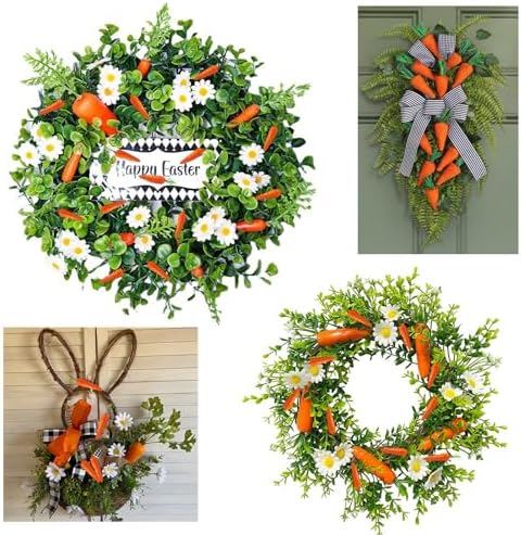 Tuxiaobu Artificial Carrots 30 Pcs Lifelike Decoration