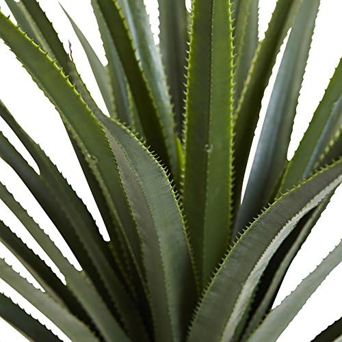 Nearly Natural 4 Spiked Agave Plant Green