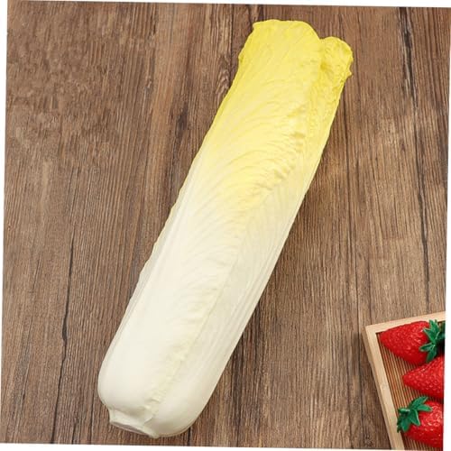 MAGICLULU Realistic Fake Chinese Cabbage Artificial Vegetable Decor