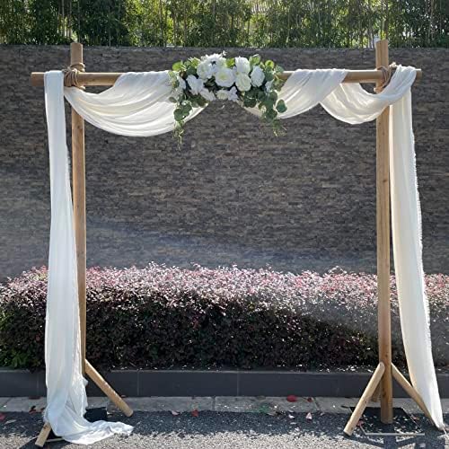 Handmade Wedding Arch Flowers with Rose and Eucalyptus