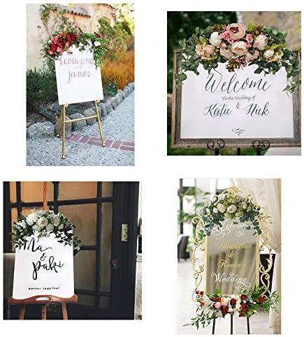 HS BRIDAL 30 Inch Rustic Artificial Floral Swag