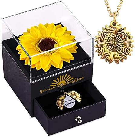 You Are My Sunshine Necklace Gift Box