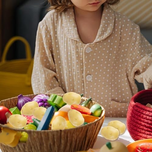 CHGCRAFT 40 Pcs Mini Artificial Potatoes Farmhouse Decor