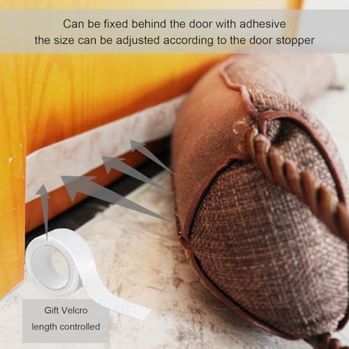 WiseTigris Door Draft Stopper Brown 36 Inch