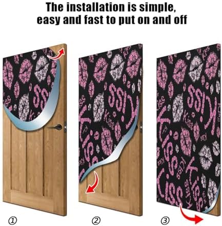 Susiyo Colors Halloween Door Cover 32x79in