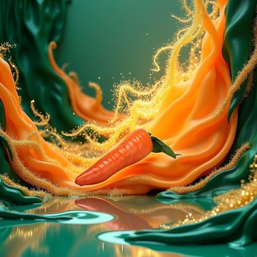 Orange Artificial Carrot Home Decor Reusable Plastic Carrot