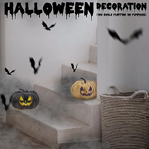 1 Pcs Gold Shiny Artificial Halloween Pumpkin Decoration