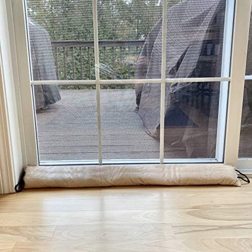 Evelots Draft Stopper 2 Pack - 36 Inch Door Insulation