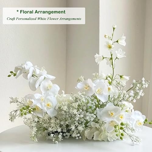 54PCS Long Artificial Babys Breath Flowers for Decorations