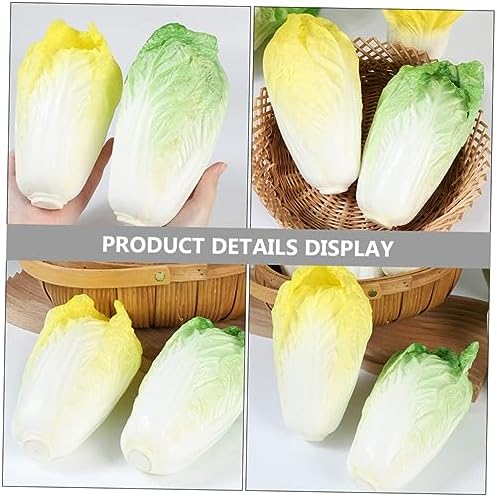 Garneck Artificial Chinese Cabbage Decor Model