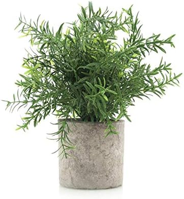Velener Artificial Rosemary Potted Plants for Home Decor