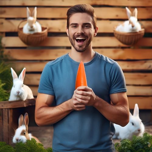 Realistic Squishy Carrot Food Prop