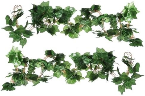 91 Foot 12 Strands Artificial Grape Vine Garland for Home Wedding Party