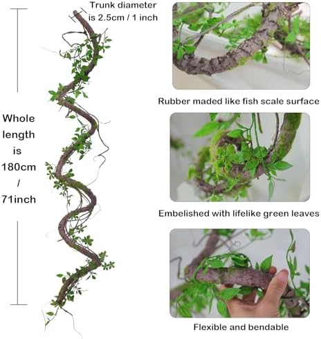 71 Inch Bendable Artificial Tree Vines Garland