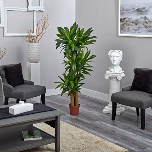 Nearly Natural 62 Inch Artificial Corn Stalk Dracaena Plant