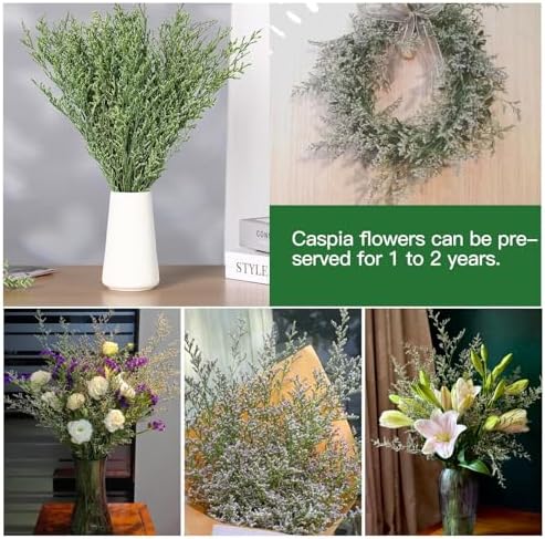 Natural Dried Flowers Bouquet 17 Lavender Babys Breath Wedding Decor