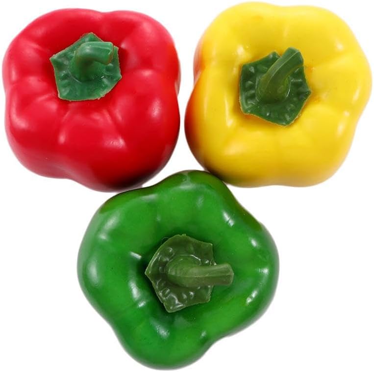 Artificial Bell Pepper Decoration for Home Kitchen