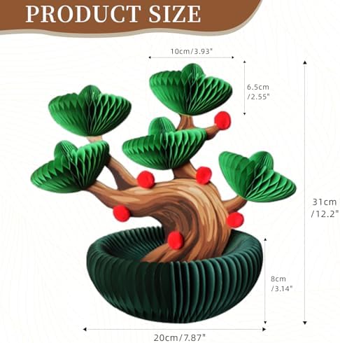 Honeycomb Fortune Tree Bonsai Desktop Decoration