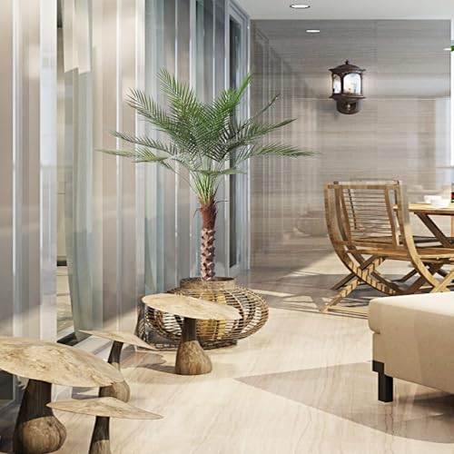 Innoasis Artificial Palm Tree 5FT 2Pack Faux Sago Palm Decor