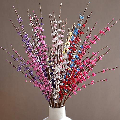 5 Pcs 295 Inch Artificial Jasmine Flowers for Home Office Wedding Centerpieces