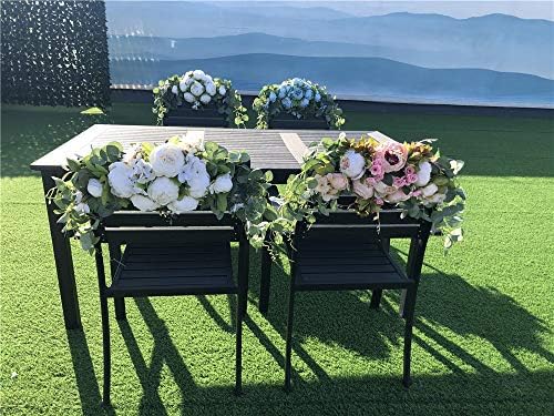 HS BRIDAL 30 Inch Rustic Artificial Floral Swag