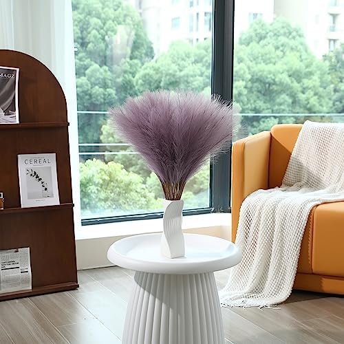 Purple Pampas Grass Decor - 30pcs 24 Inch Artificial Plants