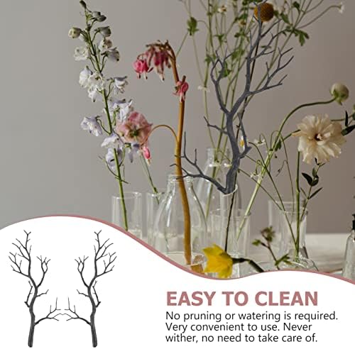Artificial Twigs Curly Willow Branches 2pcs DIY Decor