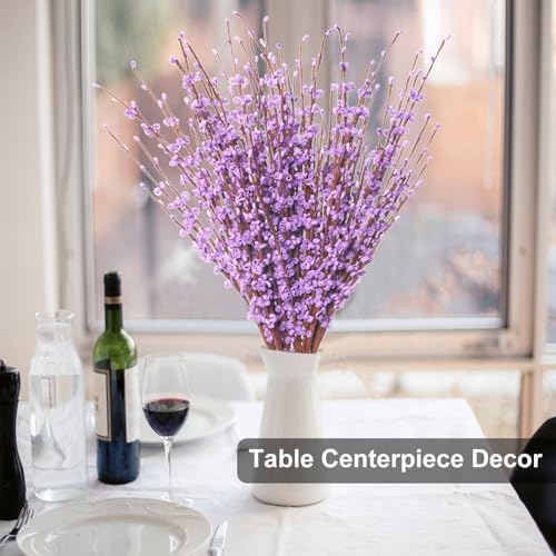 5 Pcs 295 Inch Artificial Jasmine Flowers for Home Office Wedding Centerpieces