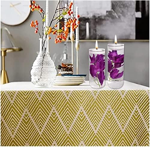 12 Pcs Purple Artificial Orchid Flowers for Floating Candle Centerpieces