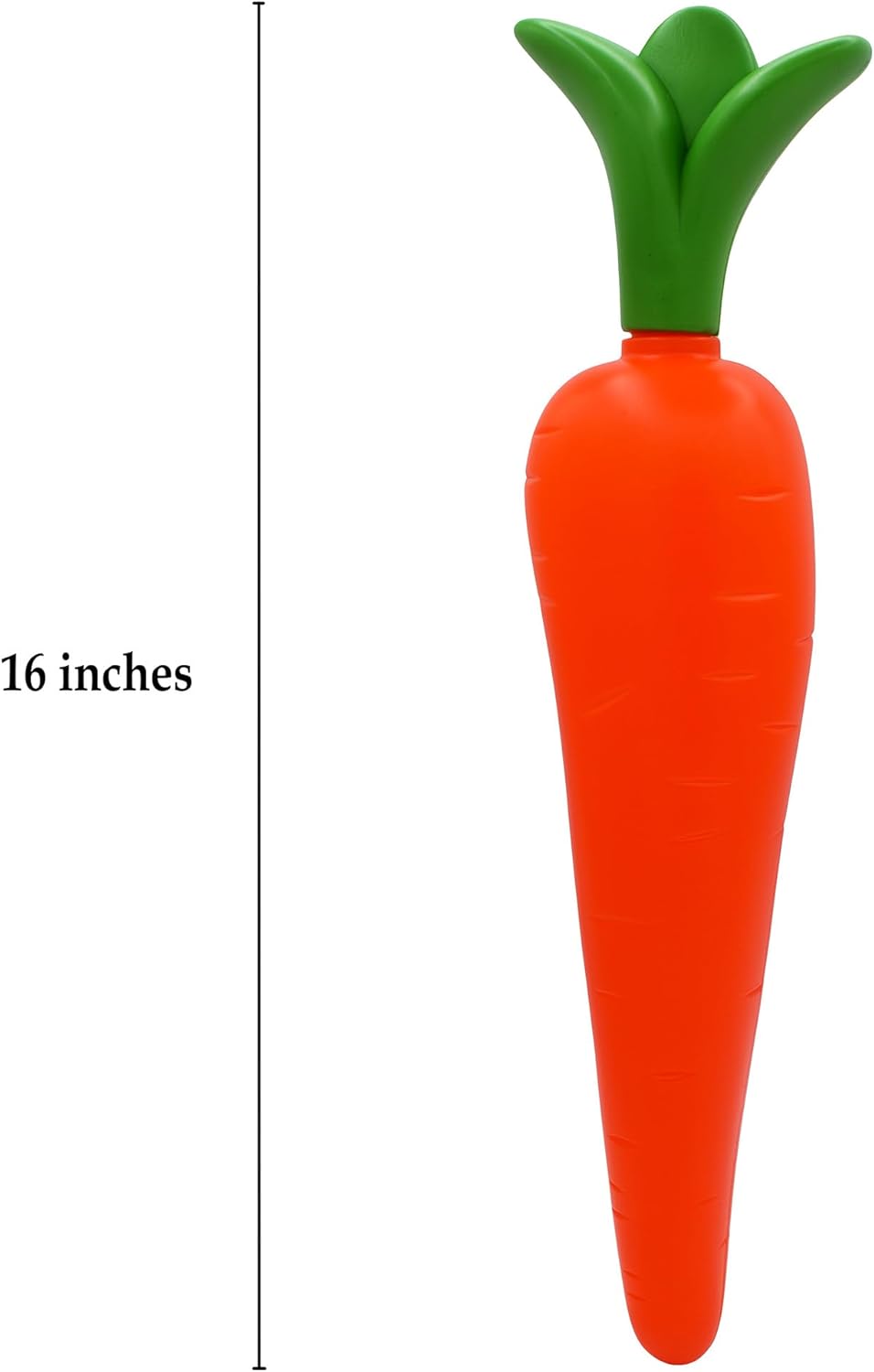 Giant Artificial Carrot Prop for Cosplay and Decor