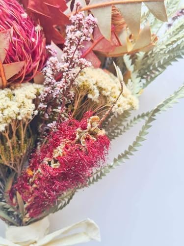 Dried Native Flowers Wedding Bouquet Garland