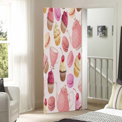 Susiyo Teaparty Pink Cake Halloween Door Cover