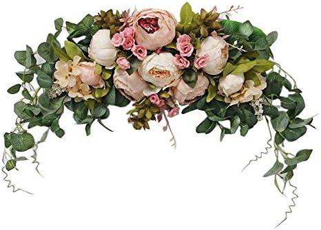 HS BRIDAL 30 Inch Rustic Artificial Floral Swag