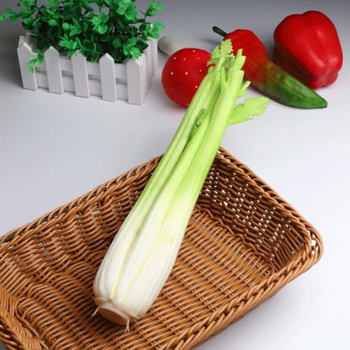 LOGOFUN Artificial Celery Photo Prop for Display