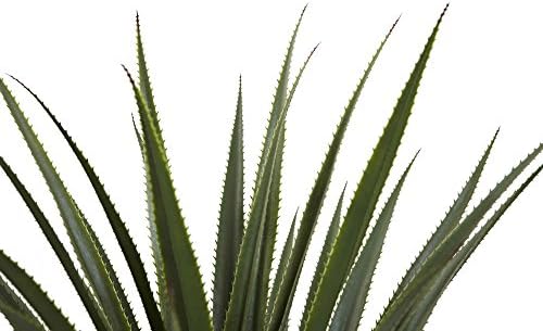 Nearly Natural 4 Spiked Agave Plant Green